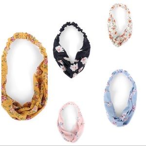 5pc Floral Assorted Headbands